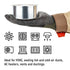Canopus Aluminum Foil Tape, Heat Resistant Insulation Tape, Metallic Silver Duct Tape